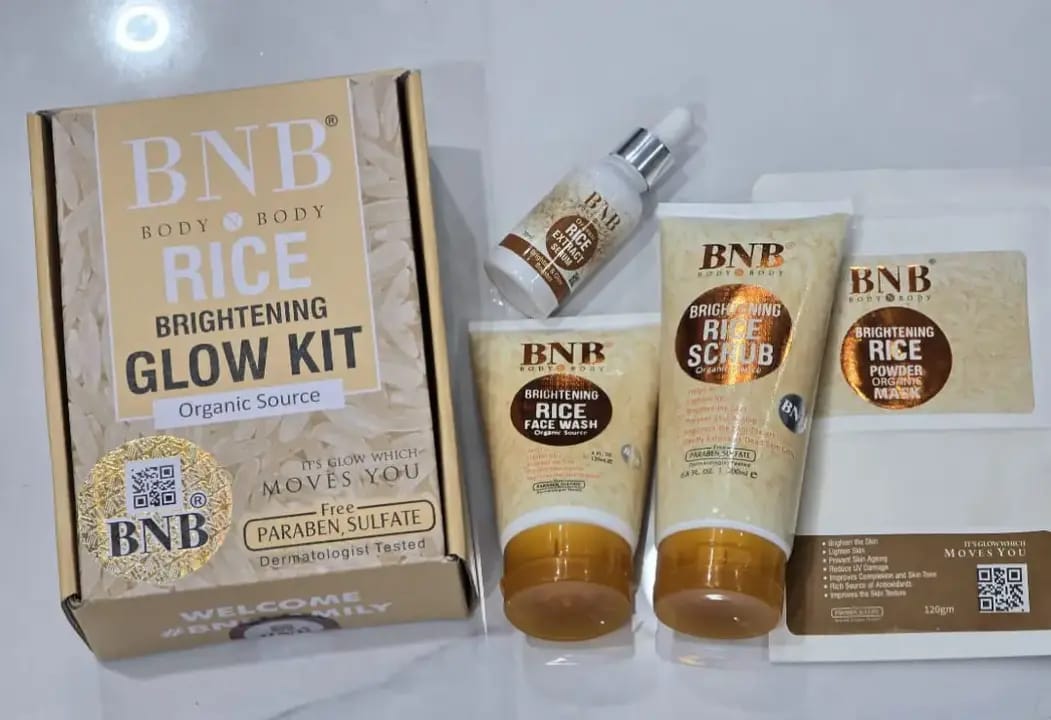 Radiance Resurgence Rice Bundle Kit 4 in 1 + Hair Food Oil Free